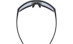 Akiniai Uvex skyryse V black matt / mirror blue