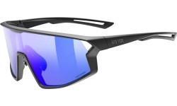 Очки Uvex Skyryse V black matt / mirror blue