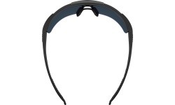 Uvex Slade Black Matt Sunglasses / Mirror Red