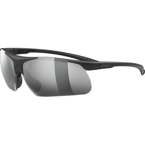 Akiniai Uvex slade black matt / mirror silver