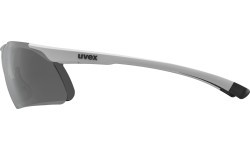 Akiniai Uvex slade white matt / mirror silver