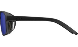Uvex Cosmic L glasses, black matt / mirror blue