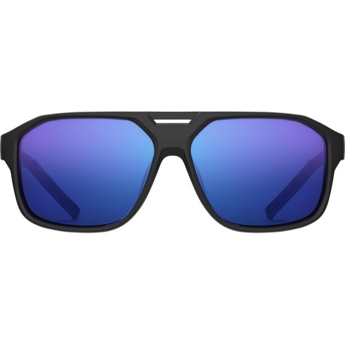 Uvex Cosmic L glasses, black matt / mirror blue