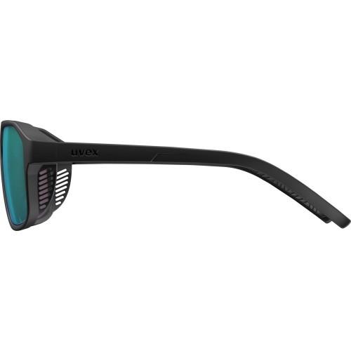 Очки Uvex Cosmic L black matt / mirror green