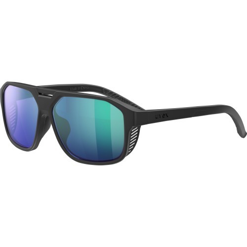 Uvex Cosmic L glasses black matt / mirror green