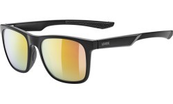 Akiniai Uvex LGL 42 black /mirror red