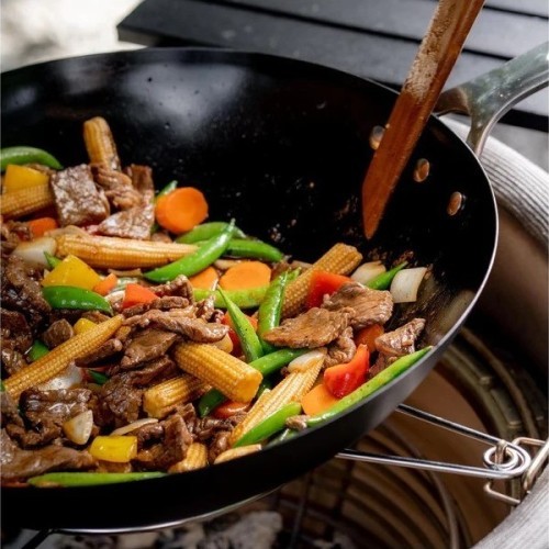 Сковорода вок из углеродистой стали Kamado Joe 40cm
