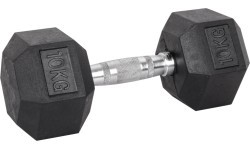 Шестигранная гантель inSPORTline Hexsteel 10 кг