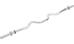 Sunkiaatletikos grifas su fiksatoriais inSPORTline Combinatore 123 cm / 30 mm