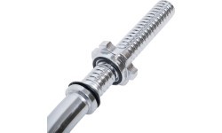 Sunkiaatletikos grifas su fiksatoriais inSPORTline Combinatore 123 cm / 30 mm