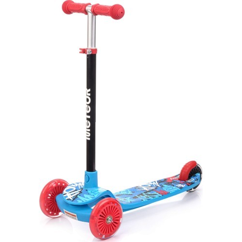 Triratis paspirtukas Meteor Funny - Mėlyna
