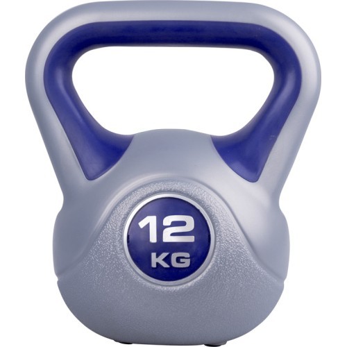 Cement-Filled Vinyl Kettlebell inSPORTline 12 kg