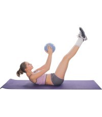 Гимнастический мяч inSPORTline Aerobic Ball 25 см - Mocha mousse