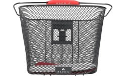 BONIN HAPO-G E-Bike Handlebar Bag // with Quick-Release Bracket, Metal (Black)