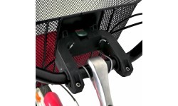 Dviračio krepšys ant vairo BONIN HAPO-G - E-Bike // su Quick-Release laikikliu, metalinis (juodas)