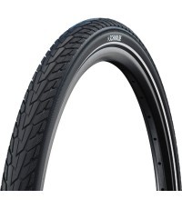 Покрышка Schwalbe Motion Road Cruiser Plus 28" x 1.40" (37-622), E-25, Reflex, камерная, нескладная, Green Compound