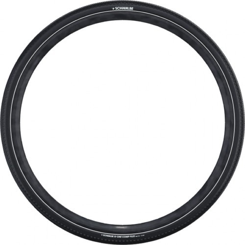Schwalbe G-ONE Comp Plus 28" x 1.70" (45-622) tyre // E-25, tube type, rigid, Reflex, Green Compound