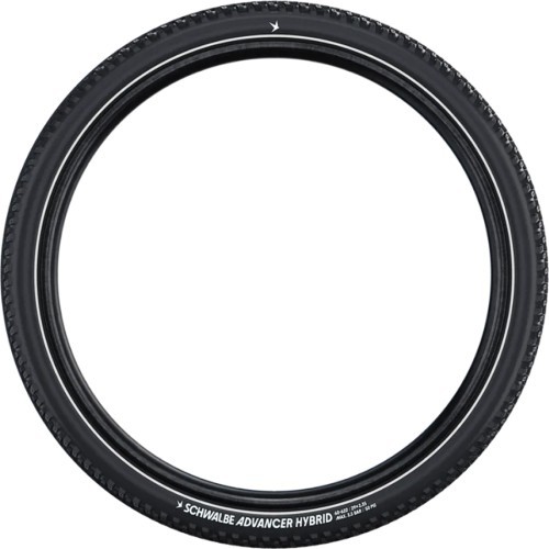 Велосипедная покрышка Schwalbe Advancer Hybrid 29" x 2.10" (54-622), Reflex, Green Compound, PunctureGuard
