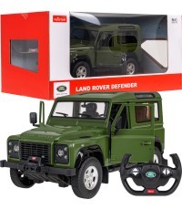 R/C car Land Rover Defender 1:14 RASTAR Green