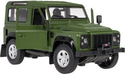 Nuotoliniu būdu valdomas automobilis Land Rover Defender 1:14 RASTAR žalias