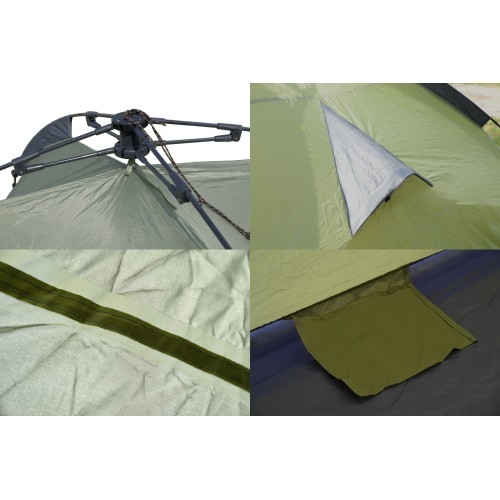 Greitai sulankstoma palapinė BUDVA 3-4 asmenims 280x220x140 cm PU3000mm