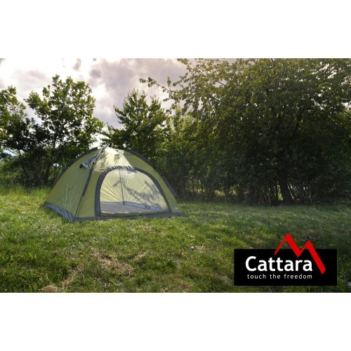 Быстроскладная палатка BUDVA на 3-4 человека 280x220x140 см PU3000mm