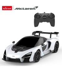 Nuotoliniu būdu valdoma mašinėlė 1:24 McLaren Senna, balta, RASTAR