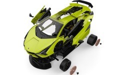 Car R/C Lamborghini Sian 1:18 RASTAR