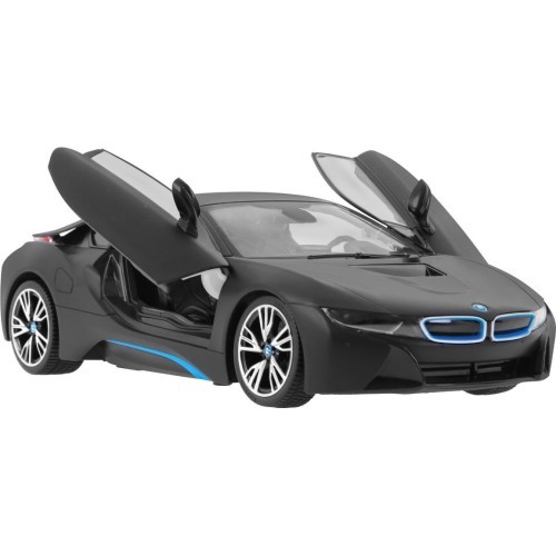 Nuotoliniu būdu valdomas automobilis BMW i8 juodas 1:14 RASTAR