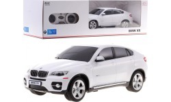 Радиоуправляемая машинка BMW X6, белая, 1:24 RASTAR