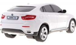 Nuotoliniu būdu valdomas automobilis BMW X6, baltas, 1:24 RASTAR