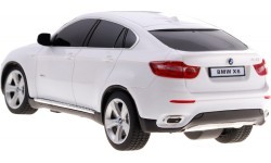 Nuotoliniu būdu valdomas automobilis BMW X6, baltas, 1:24 RASTAR
