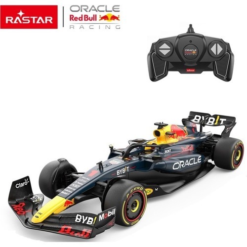 Nuotoliniu būdu valdomas automobilis 1:16 Red Bull F1 RB19 mėlynas RASTAR