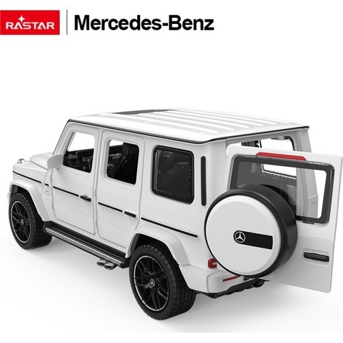 Metal Car 1/32 Mercedes-Benz AMG G63 with Sound White RASTAR