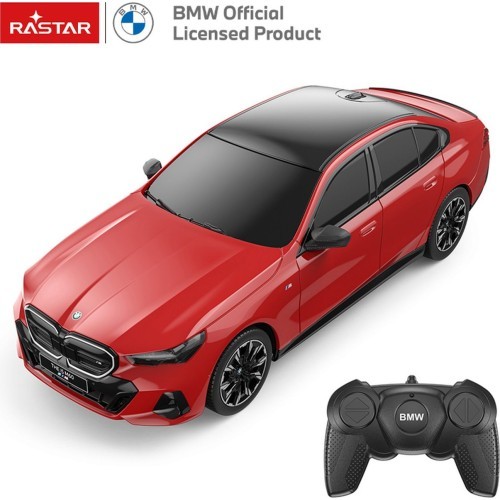 Nuotoliniu būdu valdomas automobilis 1:24 BMW i5 raudonas RASTAR