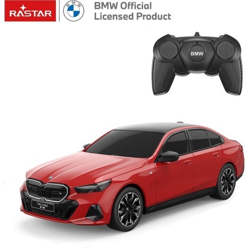 Nuotoliniu būdu valdomas automobilis 1:24 BMW i5 raudonas RASTAR