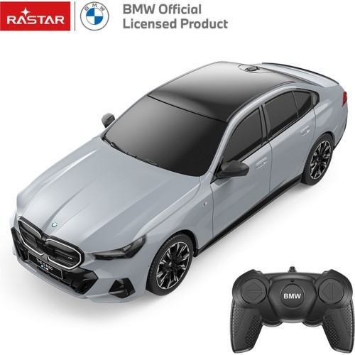 Nuotoliniu būdu valdomas automobilis 1:24 BMW i5 pilkas RASTAR
