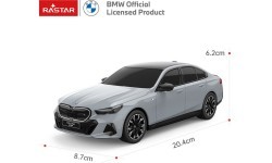 Nuotoliniu būdu valdomas automobilis 1:24 BMW i5 pilkas RASTAR
