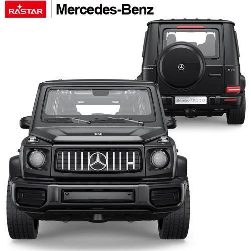 Metal Car 1/32 Mercedes-Benz AMG G63 with Sound Black RASTAR