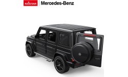 Metalinis automobilis 1/32 Mercedes-Benz AMG G63 su garsu, juodas, RASTAR