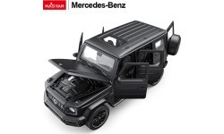 Metalinis automobilis 1/32 Mercedes-Benz AMG G63 su garsu, juodas, RASTAR