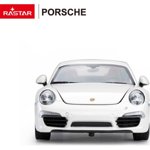 Металлическая машина 1:24 Porsche 911 белая RASTAR