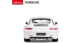 Металлическая машина 1:24 Porsche 911 белая RASTAR