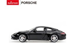 Metalinis automobilis 1:24 Porsche 911, juodas, RASTAR