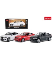 Металлическая машинка 1:24 BMW X6M чёрная RASTAR