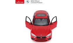 Kovové auto 1:24 BMW X6M Red RASTAR