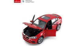 Kovové auto 1:24 BMW X6M Red RASTAR