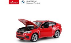 Kovové auto 1:24 BMW X6M Red RASTAR