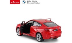 Kovové auto 1:24 BMW X6M Red RASTAR