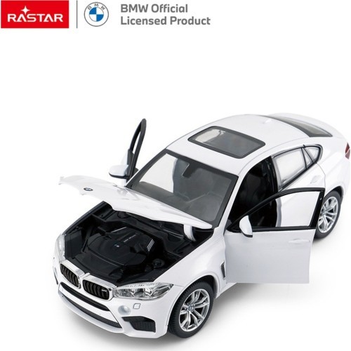 Metal Car 1:24 BMW X6M White RASTAR